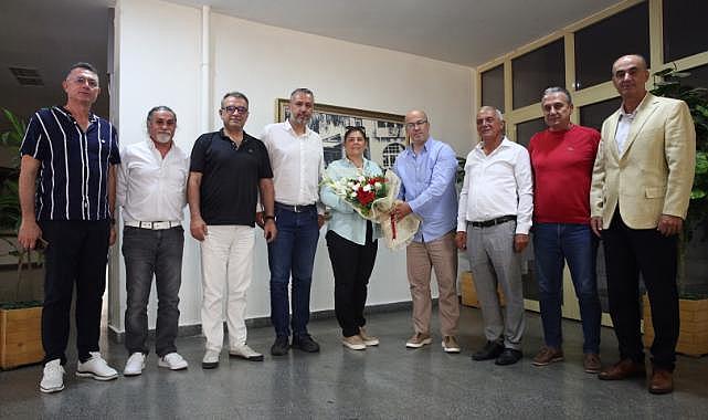 Aydın Amatör Spor Kulüpleri Federasyonu'ndan Başkan Çerçioğlu'na ziyaret