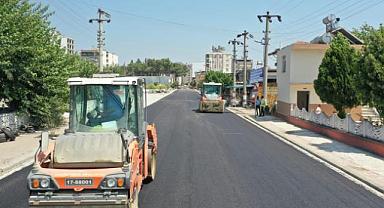 Aydın Büyükşehir Belediyesi İncirliova Türkan Saylan Caddesi'ni yeniledi