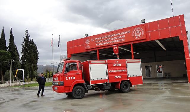Aydın Büyükşehir Belediyesi İtfaiyesindenden Didim&#039;deki yangına zamanında müdahale
