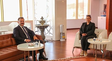 Aydın Valisi Sayın Hüseyin Aksoy'dan Başkan Çerçioğlu'na ziyaret