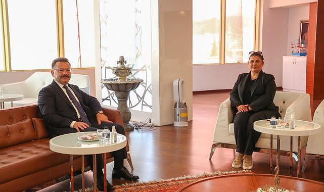 Aydın Valisi Sayın Hüseyin Aksoy&#039;dan Başkan Çerçioğlu&#039;na ziyaret
