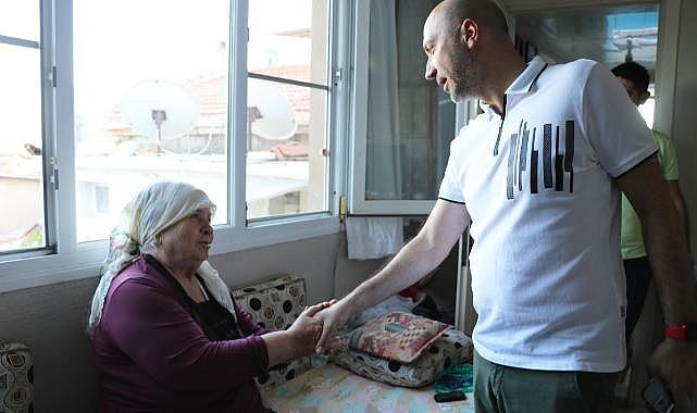 Başkan Arıkan&#039;dan ev ziyareti