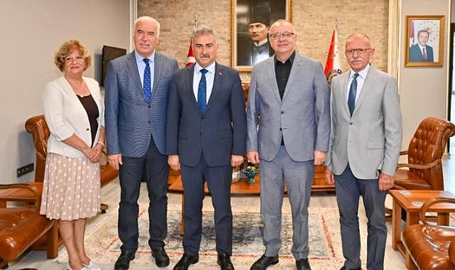 Başkan Ergün’den, Emniyet Müdürü Aktaş’a Hayırlı Olsun Ziyareti