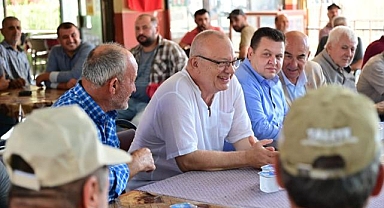 Başkan Ergün'den Hamzabeyli'ye içme suyu arıtma müjdesi