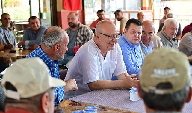 Başkan Ergün'den Hamzabeyli'ye içme suyu arıtma müjdesi