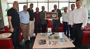 Başkan Ergün, Kamu Sen yönetimini ağırladı