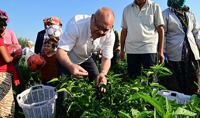 Başkan Ergün tarım işçileriyle buluştu