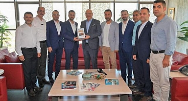 Başkan Ergün TÜRKAV'ı Ağırladı