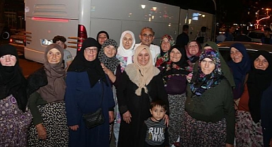 Başkan Işık Evliya Çelebi'nin torunlarını karşıladı
