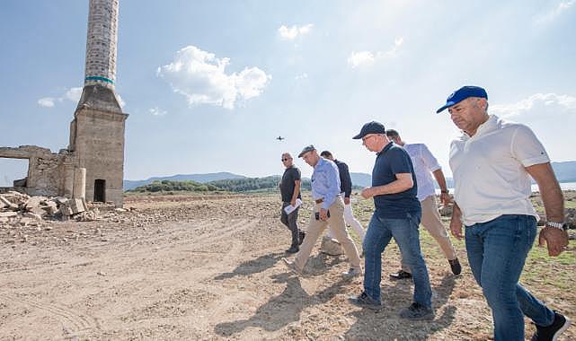 Başkan Soyer Tahtalı Barajı’ndan tasarruf çağrısı yaptı