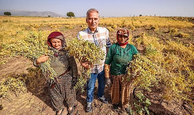 Başkan Zolan ile hasat bereketi