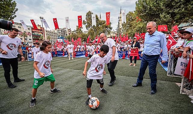 Birlikte Güçlüyüz Geleceğin Yıldızları Futbol Şenliği başladı
