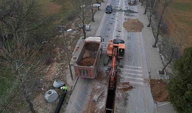 Büyükşehir, Düğerek Kanalizasyon Projesinin yüzde 85&#039;ini tamamladı