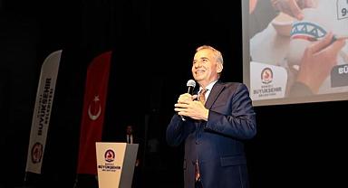 Büyükşehir üreten kadınların yanında