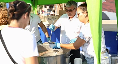 Didim Belediyesi'nden Akbük'te aşure hayrı