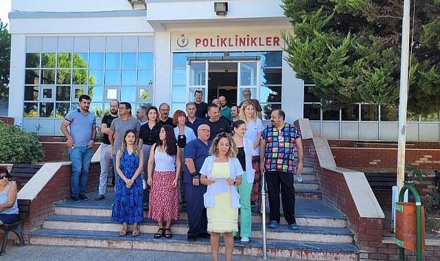 Didim'de hekim ve sağlıkçılar iş bıraktı