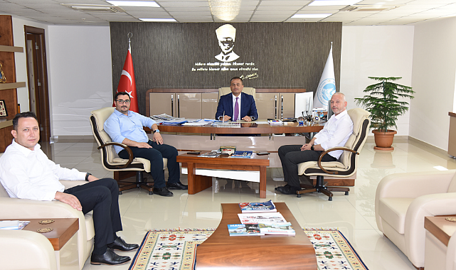 Genel Müdür Aslay Alaşehir Heyetini ağırladı
