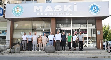 Genel Müdür Burak Aslay'dan Kula'ya Ziyaret