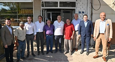 Hacıhaliller Mahallesi'nde Başkan Ergün'e sıcak karşılama