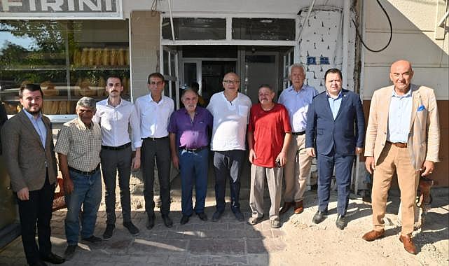 Hacıhaliller Mahallesi&#039;nde Başkan Ergün&#039;e sıcak karşılama