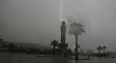 İzmir ve Ege illerinde yarın şiddetli yağış var
