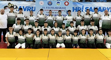 Judocular, Sakarya'da 18 madalya kazandı