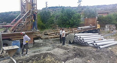 Karaelmacık mahallesinde sondaj çalışmaları tamamlandı