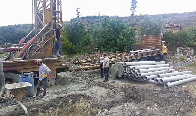 Karaelmacık mahallesinde sondaj çalışmaları tamamlandı