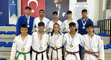 Manisa BBSK'lı judoculardan 8 madalya