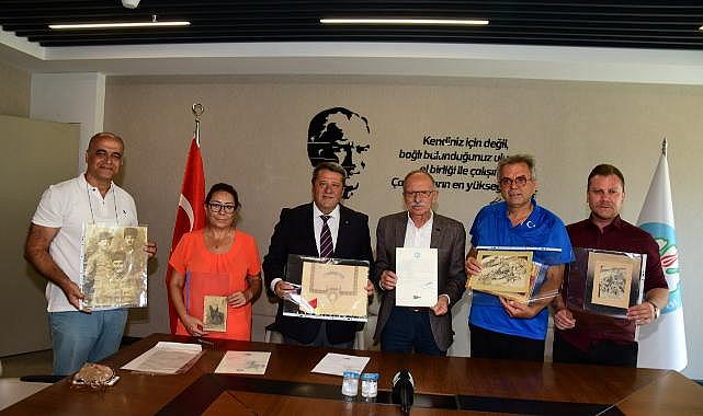 Manisa Kurtuluş Müzesinde sergilenecek ilk eser bağışlandı