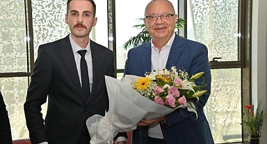 Manisa Ülkü Ocakları'ndan Başkan Ergün'e ziyaret