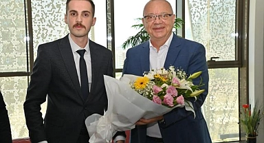 Manisa Ülkü Ocakları'ndan Başkan Ergün'e ziyaret