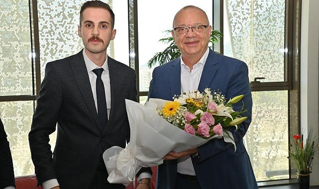 Manisa Ülkü Ocakları'ndan Başkan Ergün'e ziyaret