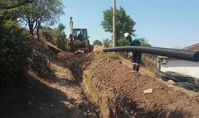 MASKİ'den yeni yerleşim alanına ek kanalizasyon hattı