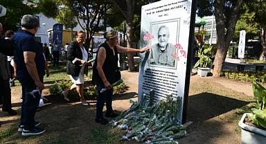 Merhum Akyarlı İzmir Kent Konseyi Parkı'nda anıldı