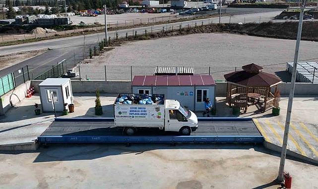 Merkezefendi'de 25 milyon 400 bin kilogram atık geri dönüştürüldü