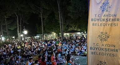 Nazilli'de açık hava sineması