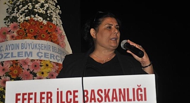 Özlem Çerçioğlu: Malımızı, mülkümüzü de Aydınlılara bağışlamasını biliriz.