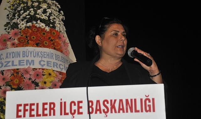 Özlem Çerçioğlu: Malımızı, mülkümüzü de Aydınlılara bağışlamasını biliriz.