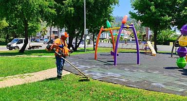 Park ve Bahçeler ekipleri durmak bilmiyor