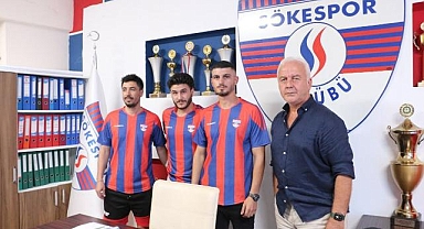Sökespor yeni futbolcularını tanıttı