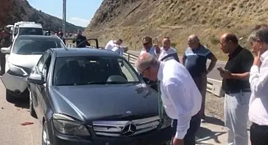Son Dakika! Kılıçdaroğlu'nun konvoyunda kaza: Yaralılar var!