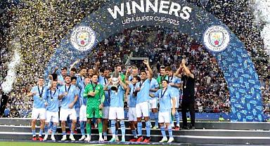 UEFA Süper Kupa'nın sahibi Manchester City!