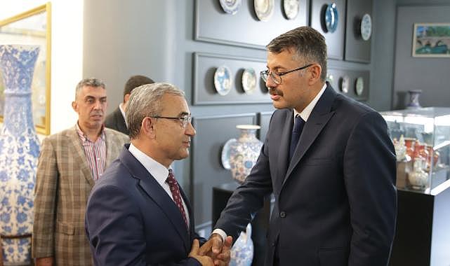 Vali Çelik, Kütahya&#039;ya veda etti