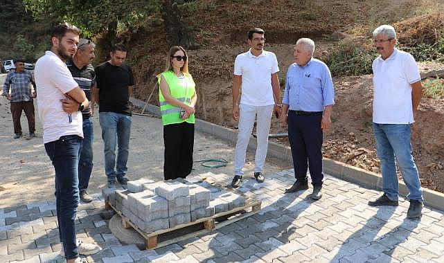 Yağmurlar’ın 13 milyonluk yatırımında üstyapı başladı