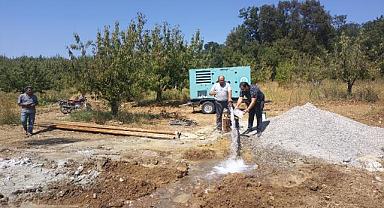 Yiğitler Mahallesine daha verimli içme suyu için sondaj çalışması yapıldı