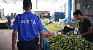 Zabıta ekiplerimizden pazar denetimi