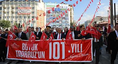 Zafer Halk Yürüyüşü coşkuyla yapıldı