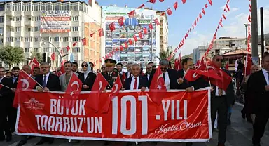Zafer Halk Yürüyüşü coşkuyla yapıldı