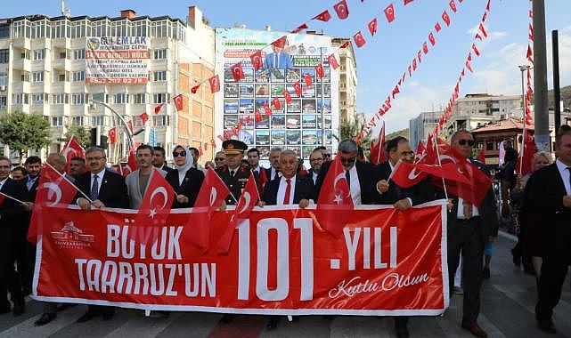 Zafer Halk Yürüyüşü coşkuyla yapıldı